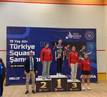 19 Yaş Altı Türkiye Squash Şampiyonası gorseli 1